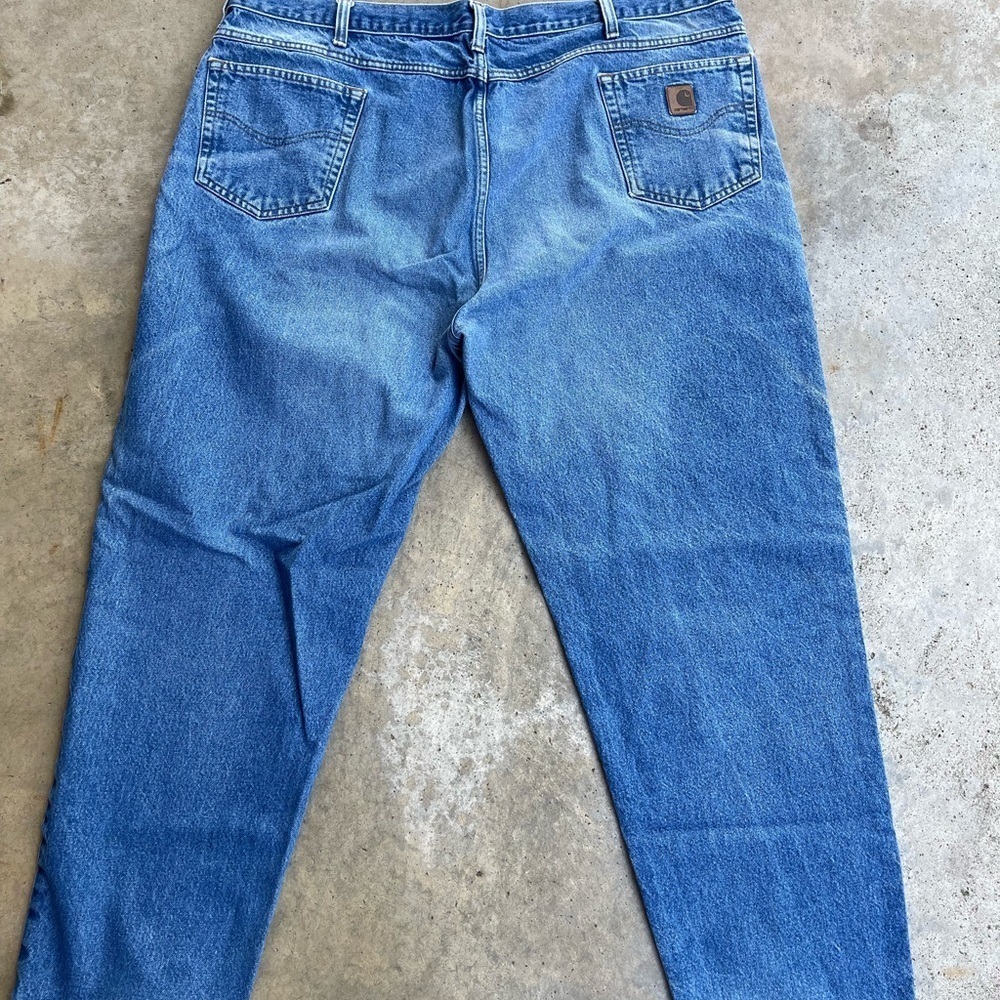 Carhartt Relaxed Fit Jeans Men's Size 48 x 32 -  B17 Dark Wash
